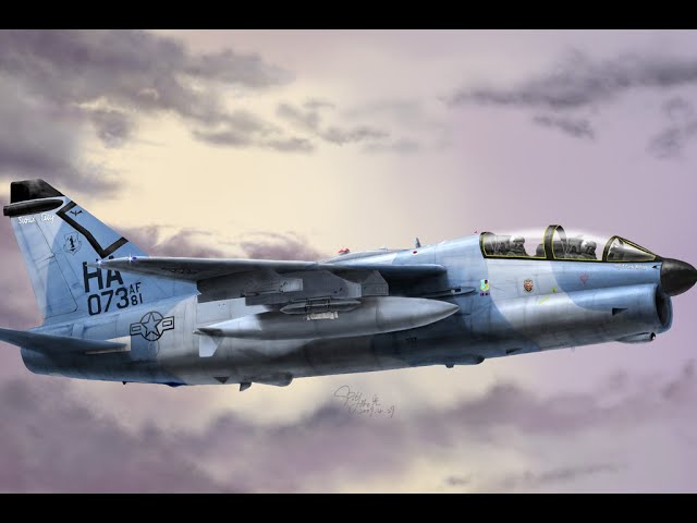 В мире моделизма выпуск 243 - Vought A-7K Corsair II