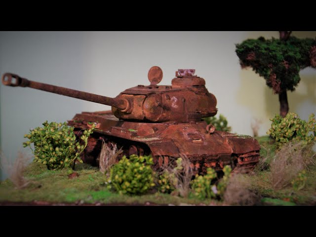 Диорама "Брошенный..." Ис-2 Звезда 1/35 | Diorama Is 2