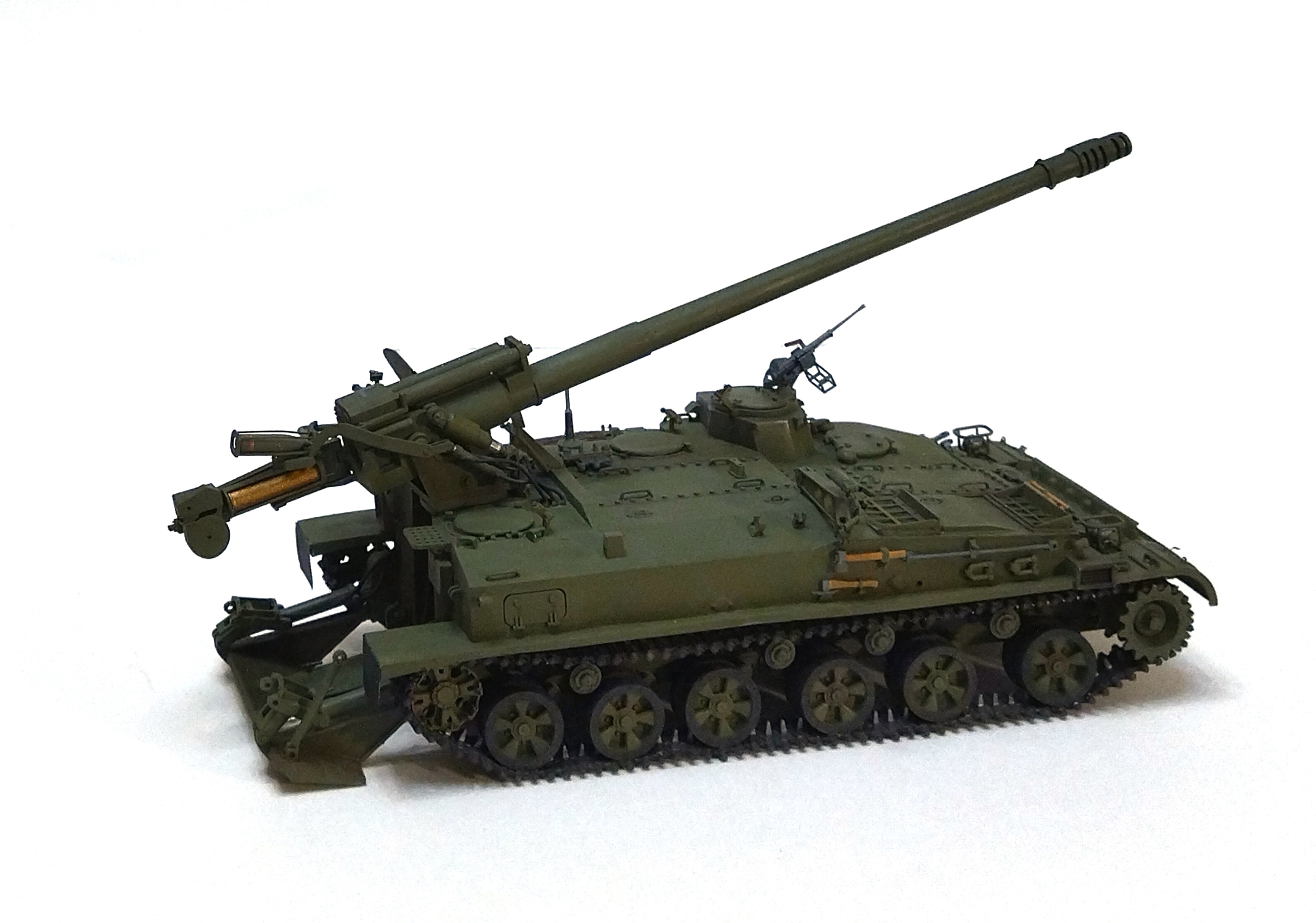 152-мм самоходная пушка 2С5 "Гиацинт-С" — Каропка.ру — стендовые модели ...