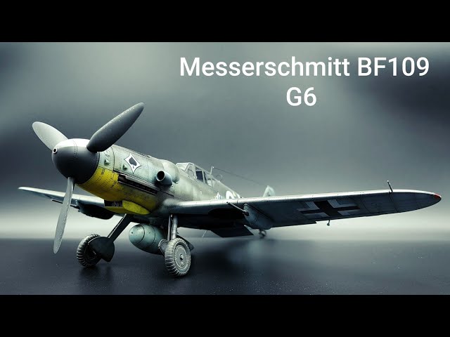 Messerschmitt BF-109-G6, 1/35, Border Model