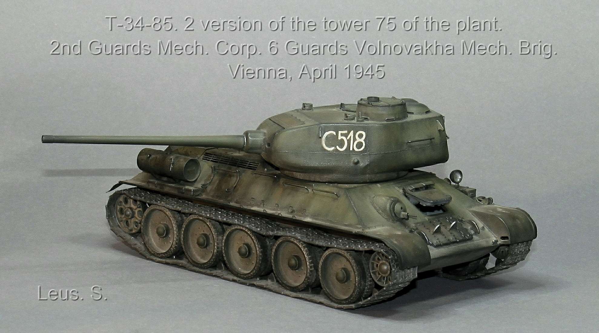 Т-34-85.112 завода. 2 вариант башни 75 завода. — Каропка.ру — стендовые ...