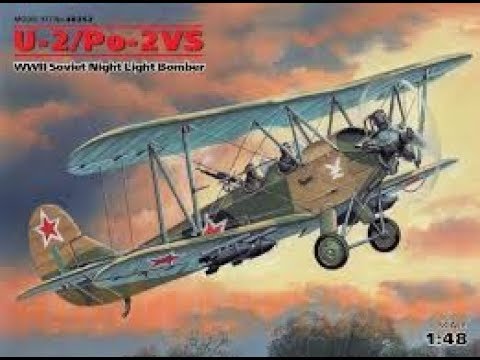ПО-2/ У-2 ICM 1:48. Обзор модели биплана.