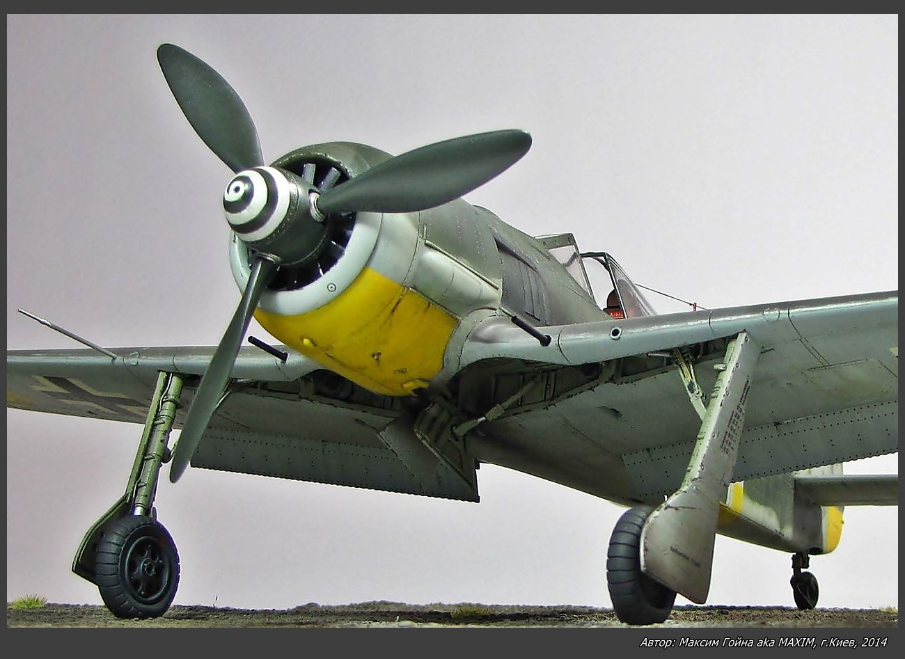 Fw190a 5 I Jg54 Walter Nowotny Oct 1943 — Каропка ру — стендовые