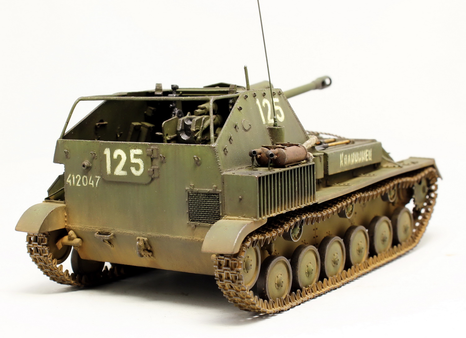 СУ-76М — Каропка.ру — стендовые модели, военная миниатюра