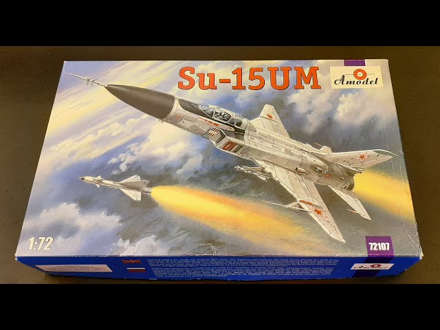 Су -15УМ. модель учебного перехватчика в масштабе 1:72 от АМОДЕЛ /Su-15UM in 1:72 scale from AMODEL