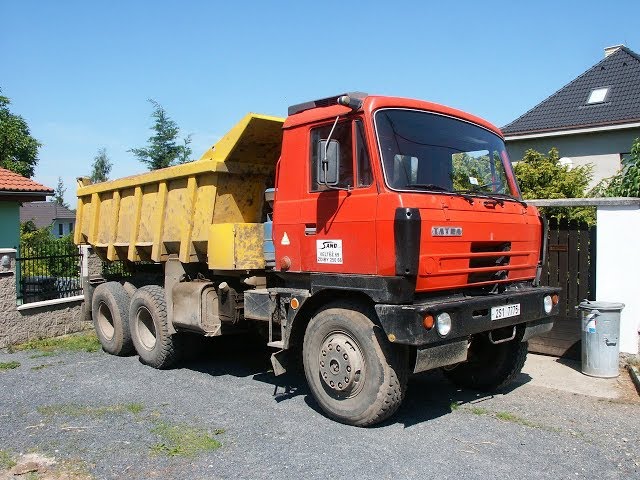 Сборная модель самосвала TATRA 815 S1 AVD в масштабе 1:43