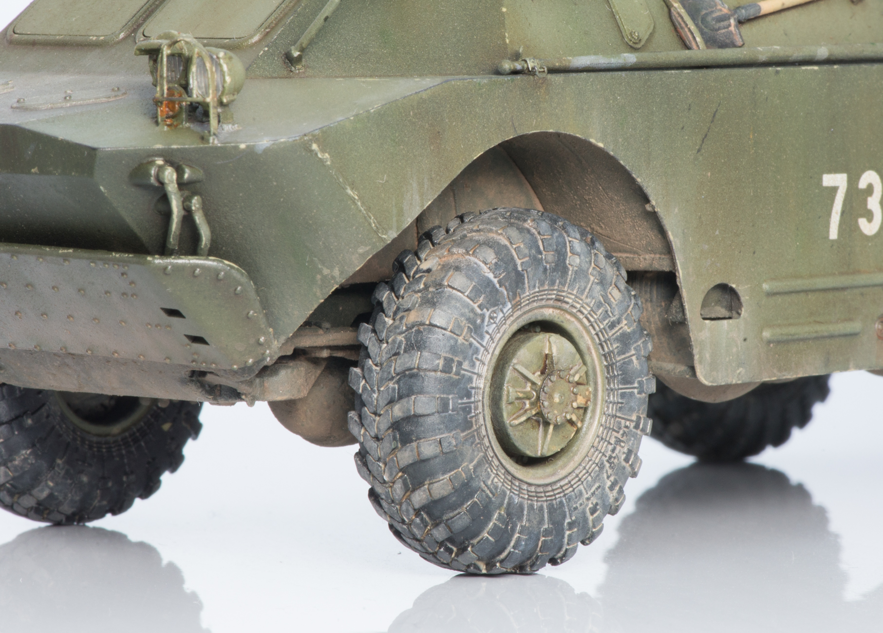 БРДМ-2 c ПТУР "Конкурс" (9П148) — Каропка.ру — стендовые модели ...