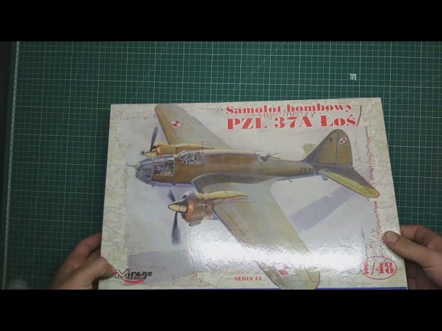 Обзор PZL 37A Los от Mirage Hobby