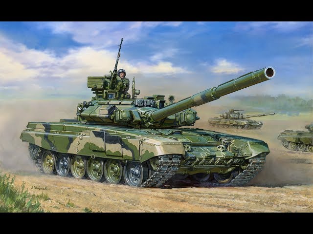 Обзор и сравнение Т-90 от Звезды 1/35