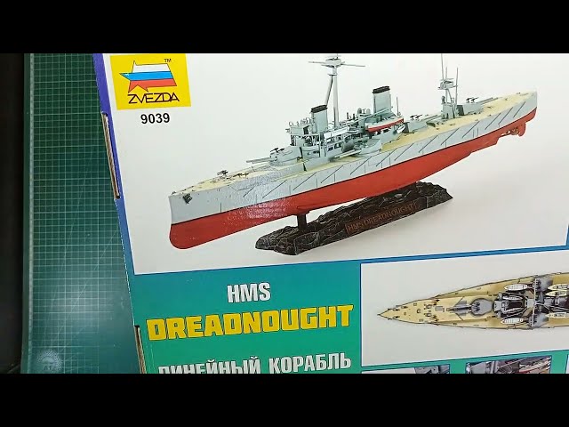 Обзор HMS Dreadnought от Zvezda