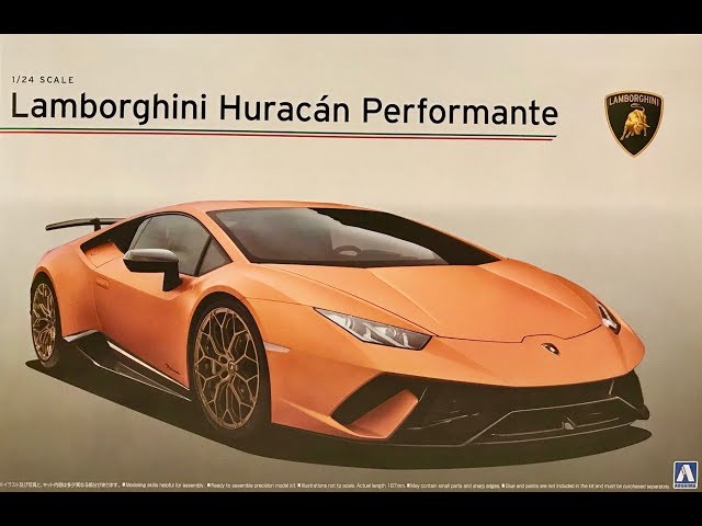 Aoshima: Lamborghini Huracan Performante  - Обзор + конкурс