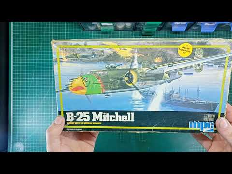 Обзор North American B-25 J/H Mitchell от Airfix/MPC