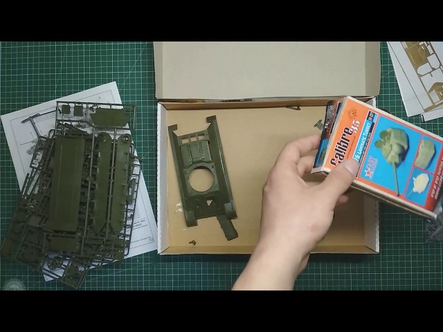 Модель с барахолки - Т-34 с минным тралом