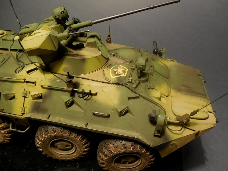 БТР-80А — Каропка.ру — стендовые модели, военная миниатюра