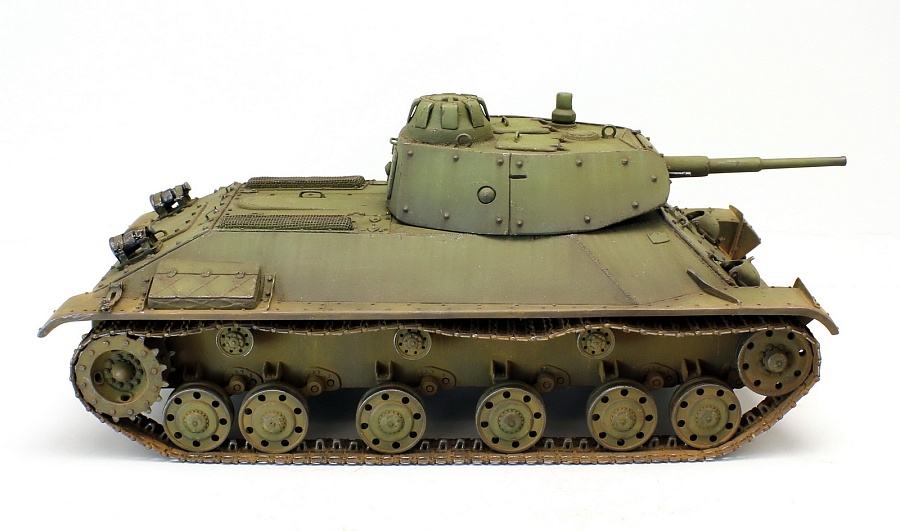 Т-50 завода №174 — Каропка.ру — стендовые модели, военная миниатюра