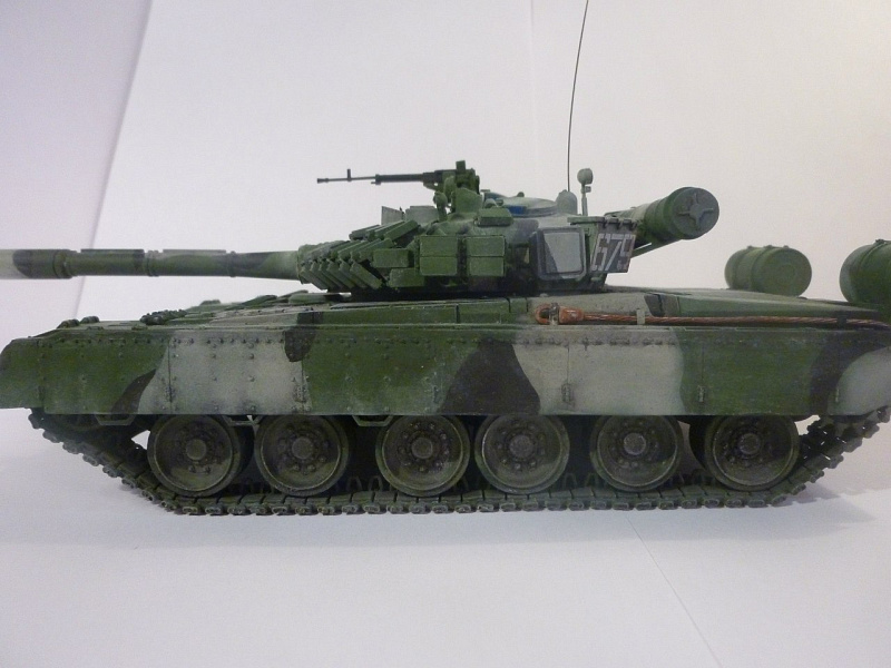 Т 80 БВ — Каропкару — стендовые модели военная миниатюра 6215