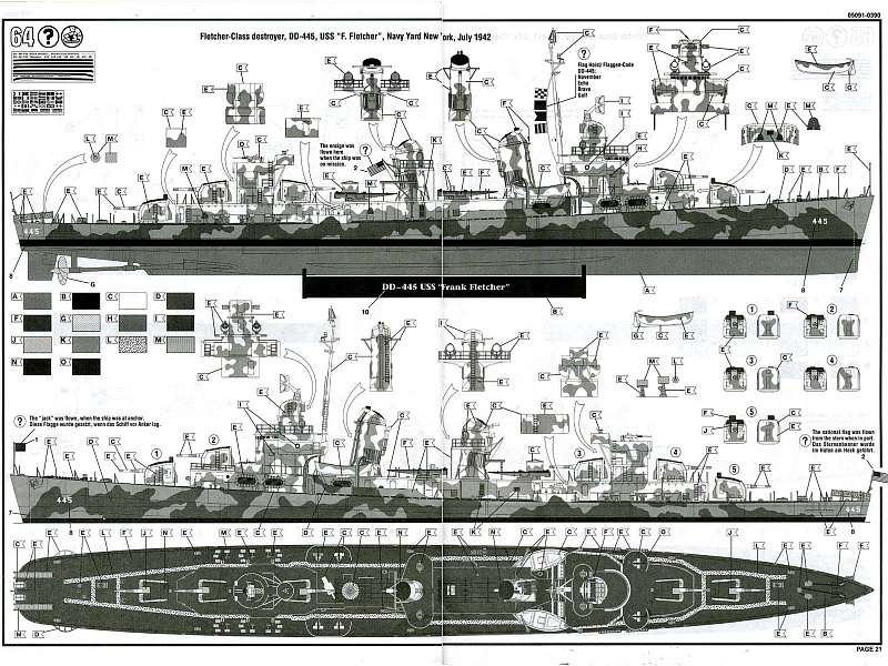 Uss Fletcher Blueprints