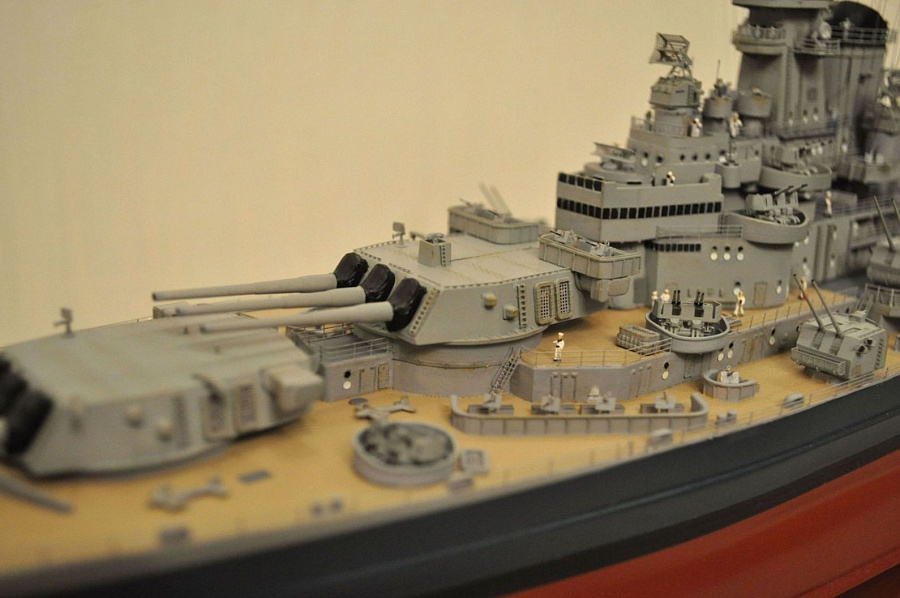 USS Montana Battleship Model Kit