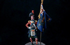 Офицер-знаменосец 42-го (Highland) пехотного полка (Black Watch). Великобритания, 1815 год~Автор: Владимир Чернов (Varatorn)