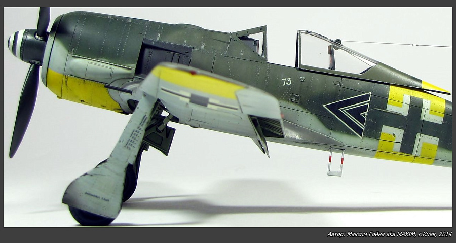 Fw190a 5 I Jg54 Walter Nowotny Oct 1943 — Каропка ру — стендовые