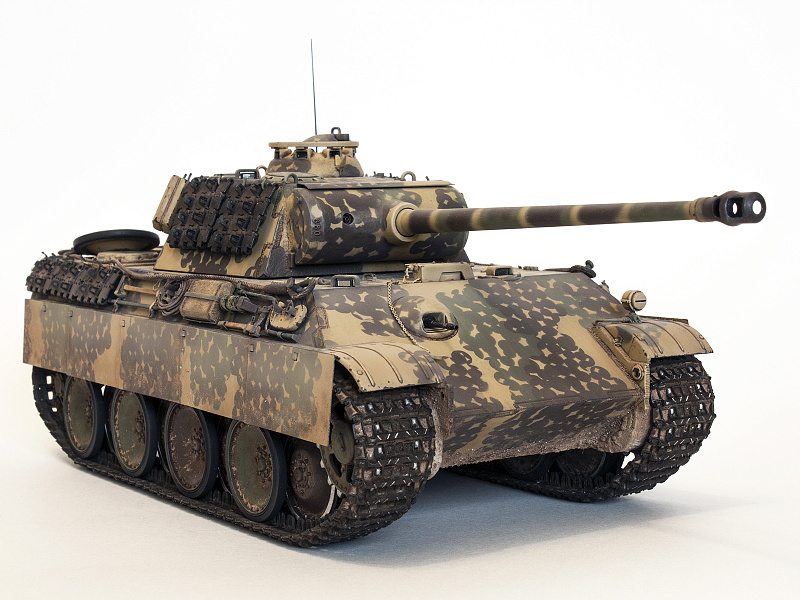 Panther Ausf.G (MNH, октябрь 1944) KG Peiper — Каропка.ру — стендовые  модели, военная миниатюра