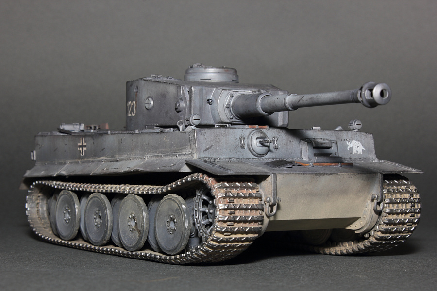 Немецкий тяжёлый танк PzKpfw VI Ausf E "Тигр" — Каропка.ру — стендовые  модели, военная миниатюра