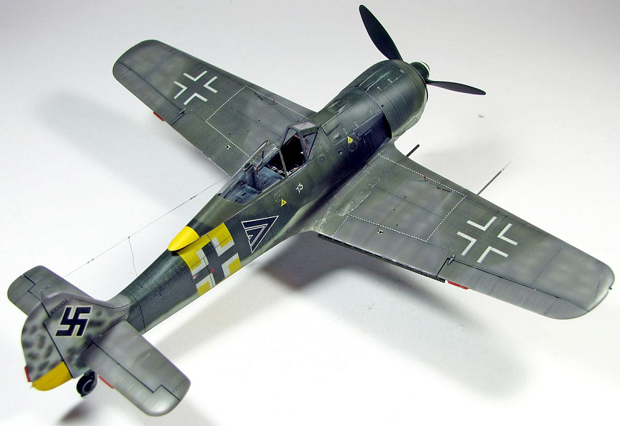 Fw190a 5 I Jg54 Walter Nowotny Oct 1943 — Каропка ру — стендовые