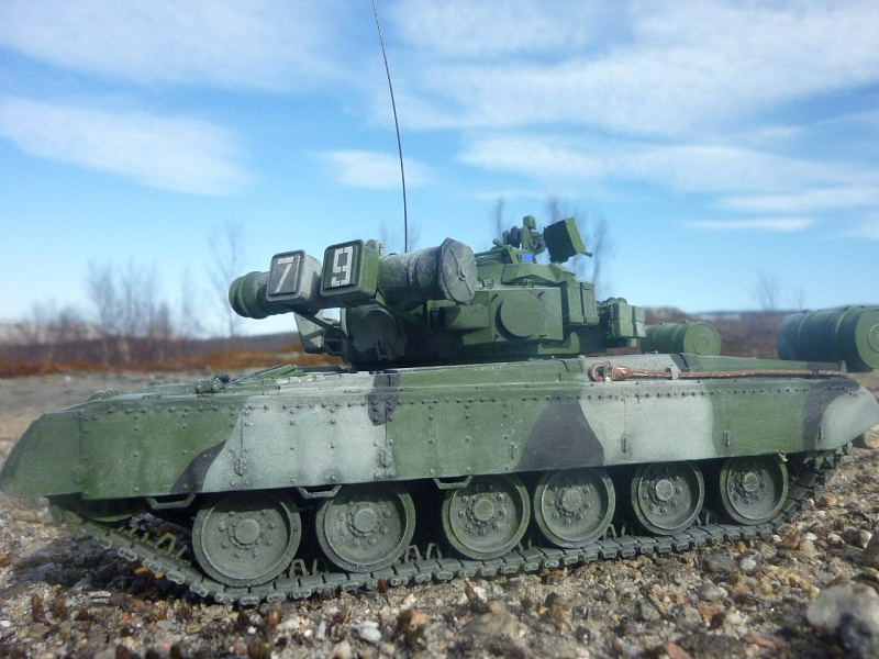 Т 80 БВ — Каропкару — стендовые модели военная миниатюра 3874
