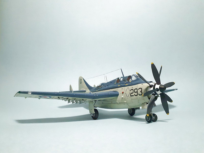 Ас мк 2. 01629 Gannet as MK. 1/4. Fairey Gannet German.