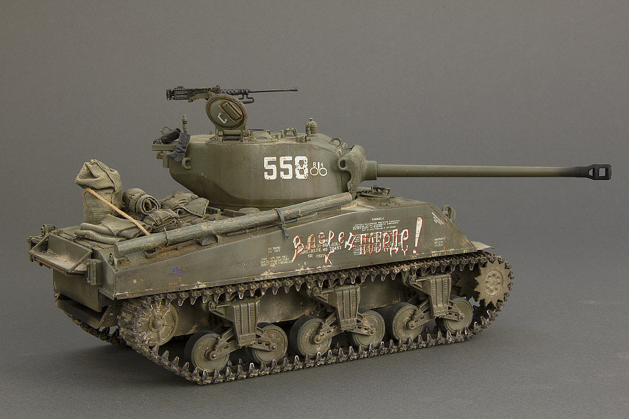 6483 техника и вооружение m4a2 76mm wet шерман 1 35