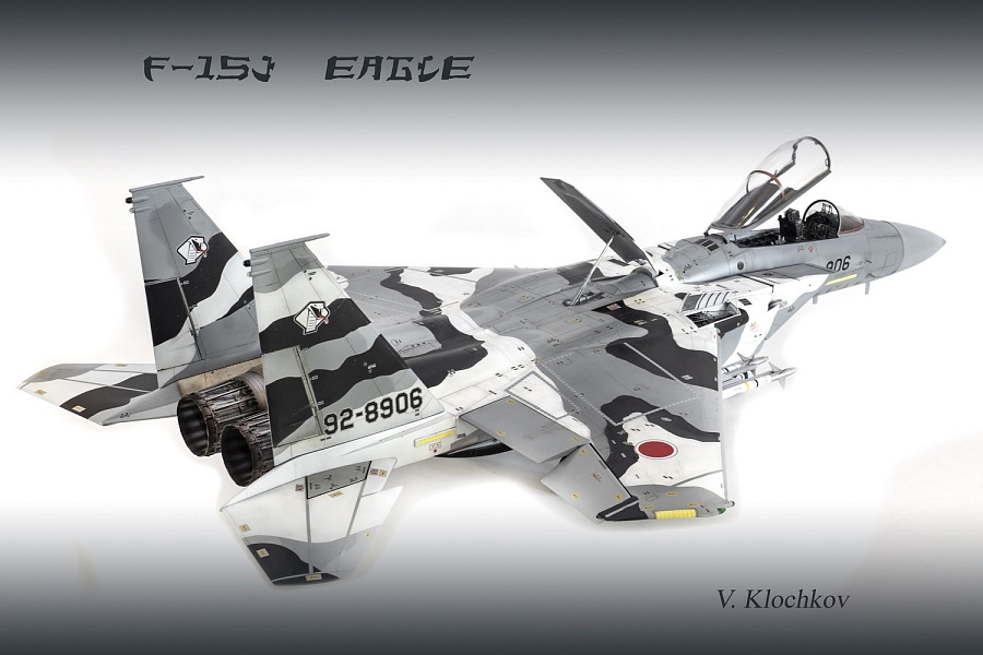 F-15J EAGLE, эскадрилья Aggressor, 1\32.