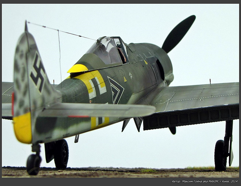 Fw190a 5 I Jg54 Walter Nowotny Oct 1943 — Каропка ру — стендовые