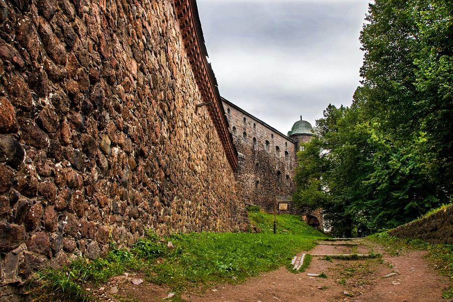 Крепость в выборге фото