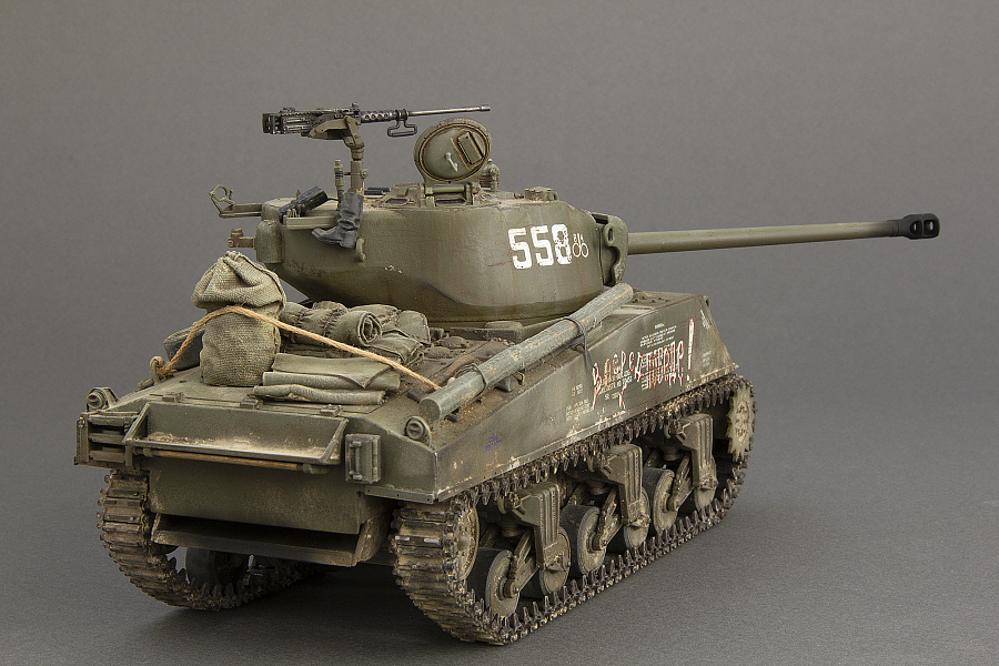 6483 техника и вооружение m4a2 76mm wet шерман 1 35