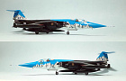 Lockheed F-104G Starfighter ''Mount Olympus'' (обр. 1961) (336th ''Olympus'' Squadron, 116th Combat Wing, Greece, Araxos, 1993)~Автор: Михаил Троян (MT23)