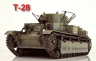 Советский танк прорыва Т-28~Автор: Игорь Костриков (GREYKA)