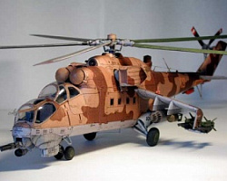 Советский ударный вертолет Ми-24